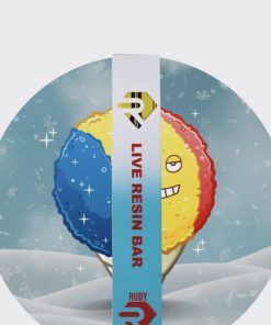 RUBY LIVE RESIN SNOW CONE