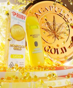 RUBY LIQUID DIAMONDS DISPOSABLE ACAPULCO GOLD