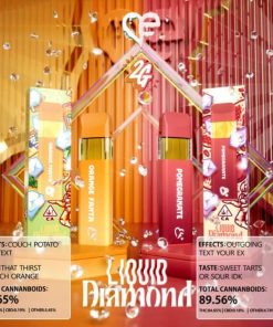 ORANGE FANTA LIQUID DIAMOND & POMEGRANATE LIQUID DIAMOND
