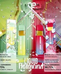 SOUR SPACE CANDY LIQUID DIAMOND & RASPBERRY ROCKET LIQUID DIAMOND