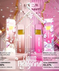 TRIPLE SCOOPS LIQUID DIAMOND & PINKS ROZAY LIQUID DIAMOND