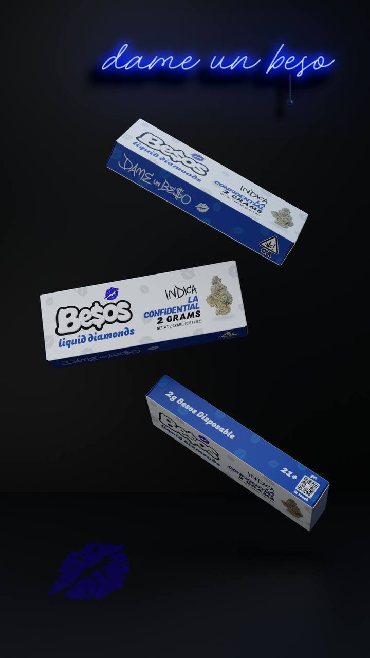 Besos LA confidential 2g disposable