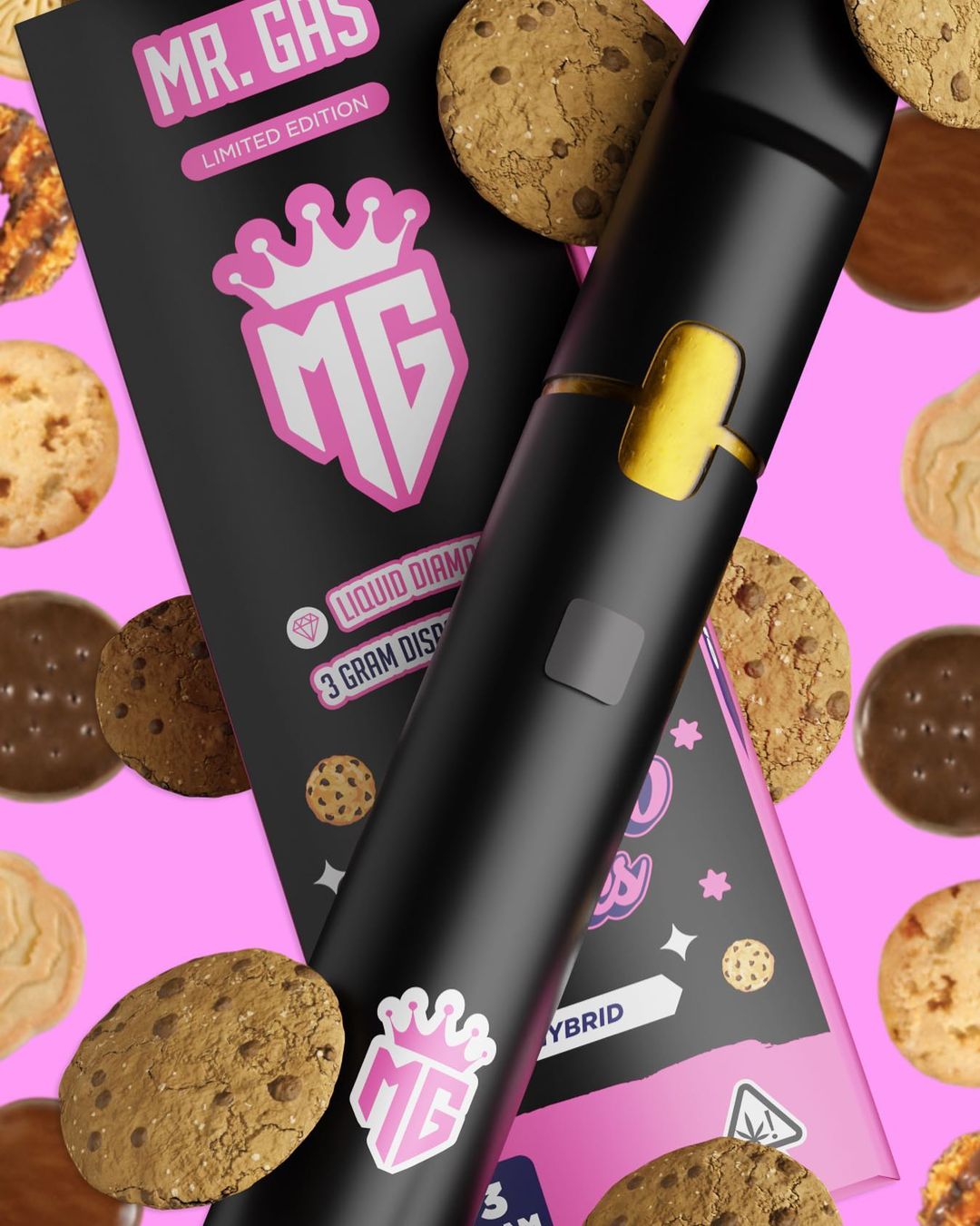 Mr Gas Girl Scout Cookies 3g Disposable vape